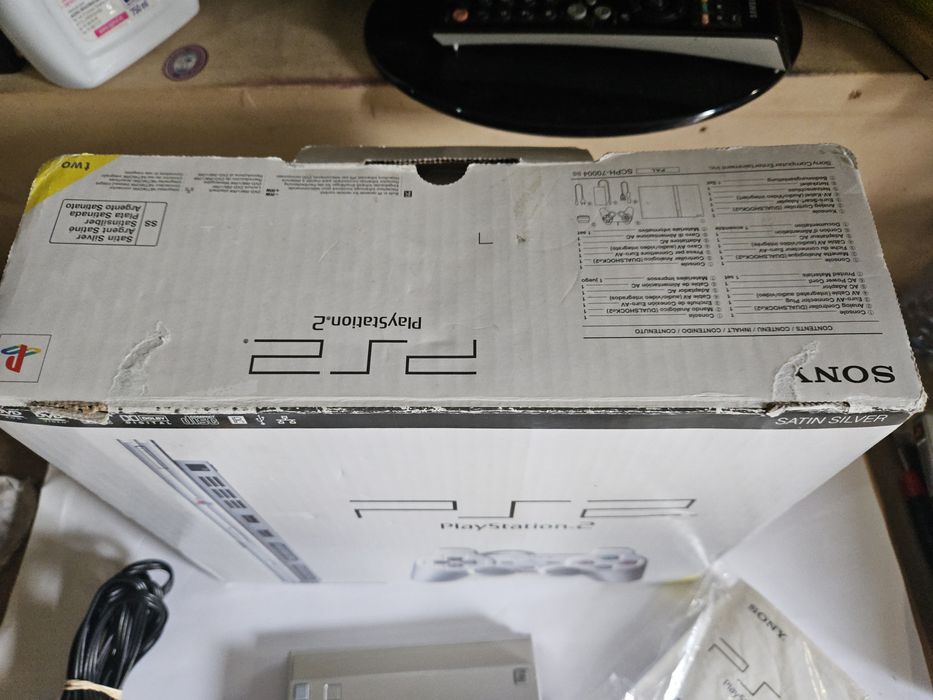 Consola ps2  com caixa