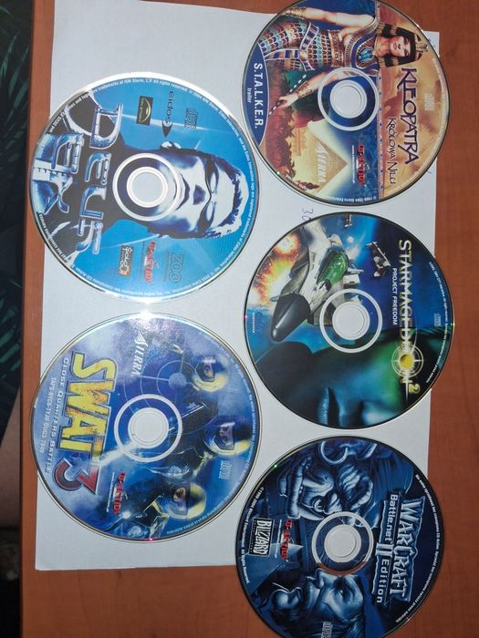 9 gier na PC wizards soul commandos kleopatra starmageddon 2 warcraft swat 3 deus ex