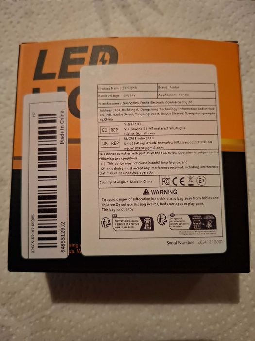 Żarówki LED H7 Nowe