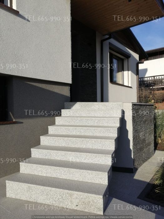 Schody Granitowe Granit Stopień Granitowy Parapety Płytki Granitowe
