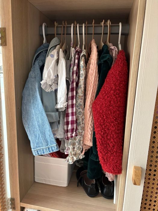 Rattanowa szafa boho