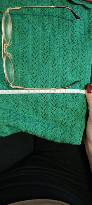 Окуляри вінтаж sferettaflex 18 карат золото Італія