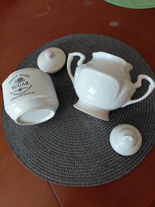 Сахарница керамическая