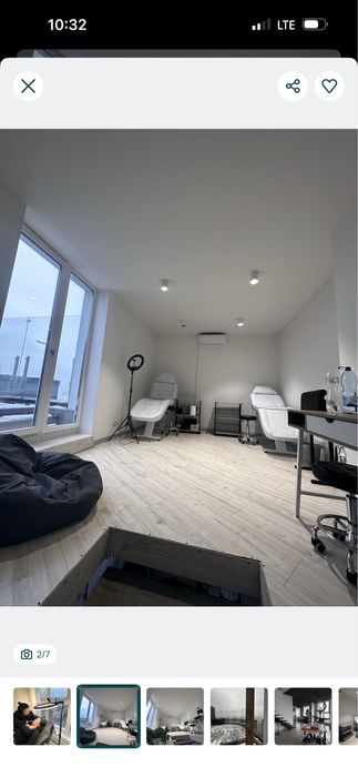 Оренда аренда кушетки рабочего места тату мастера свет есть всегда