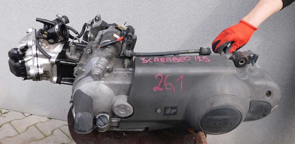 SILNIK - Aprilia scarabeo   125 cena z wysylka