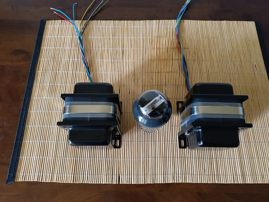 Выходные трансформаторы SE, однотактные ТВЗ лампового усилителя.