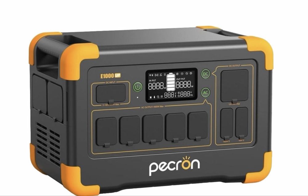 Зарядна станція 1800W Pecron E1000LFP Ємність 1024Wh, потужність 1800W