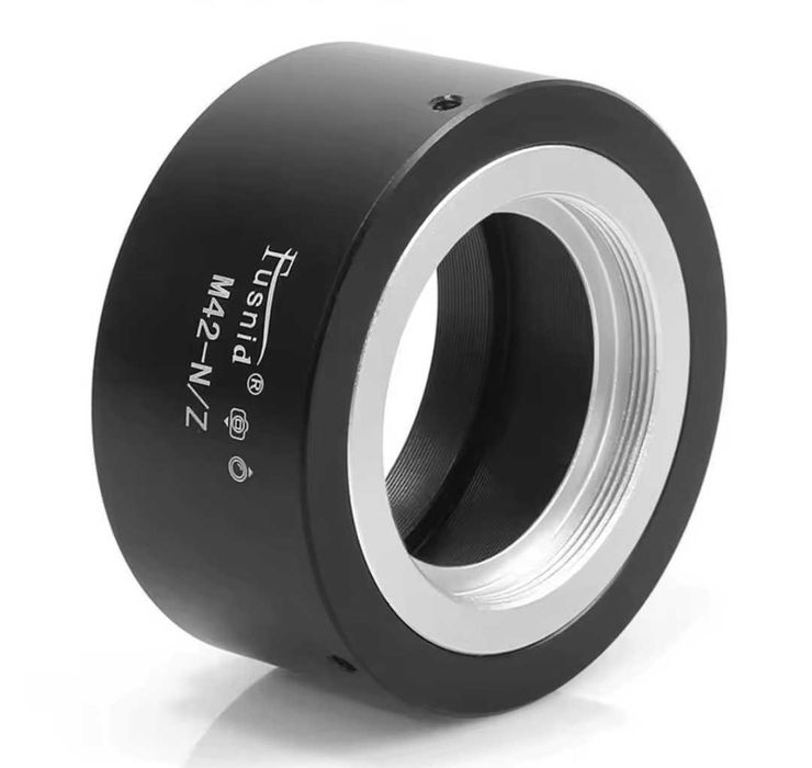 Adapter redukcja przejściówka M42 Nikon Z blokada bolca przysłony