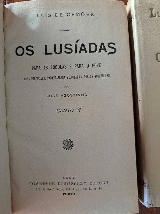 Livros Os lusíadas de luís de Camões