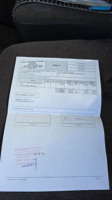 Kompletna Instalcja Gazowa LPG AVANCE  2023r 4 Cylindry