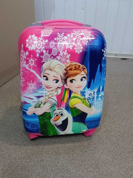 Дитяча валіза на 4 колесах, Ельза, Крижане серце, FORZEN