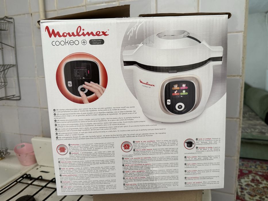 Moulinex Cookeo+ мультиварка-скороварка, пароварка +гарантія