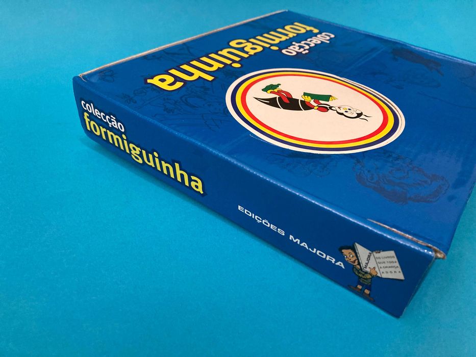 Caixa Vazia da Colecção Livros da Formiguinha da Majora