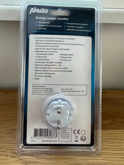 Alecto EM-17 licznik kosztów energii elektrycznej