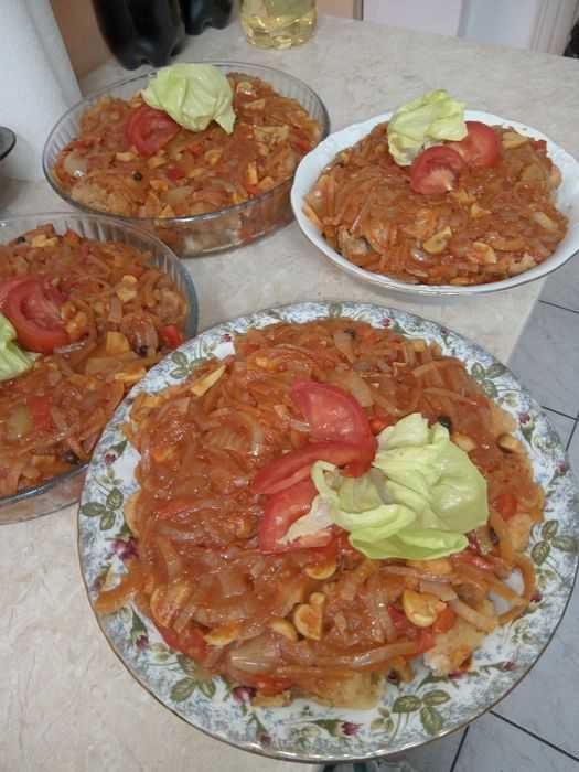 Podane do stołu catering