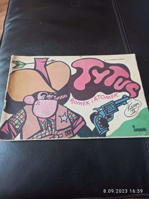 Tytus Romek i A'Tomek księga 9 wyd 1 z 1974yd a