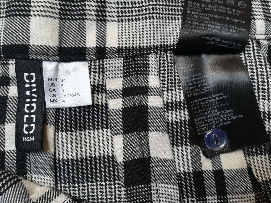 Spódniczka w kratę