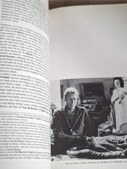 Grande livro álbum sobre o realizador Ingmar Bergman