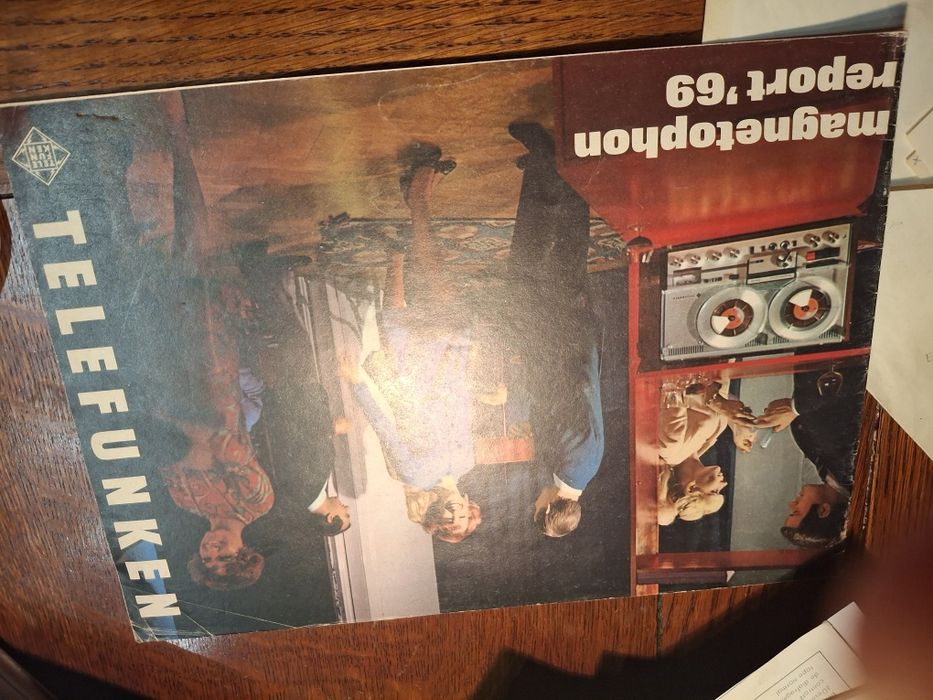Catálogo vintage Telefunken 1969