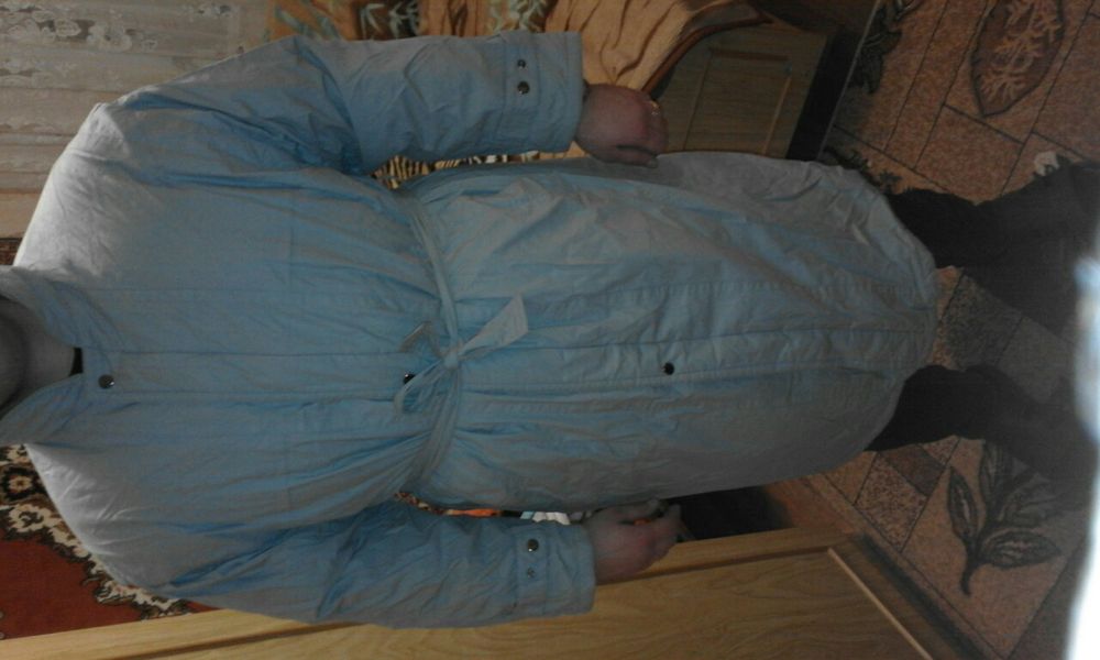 Пальто пуховик новое