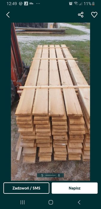 deska calowa do deskowania dachu