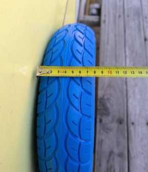 Колесо 4.00-8 під 16 та 20 мм вісь в зборі на тачку з пінополіуретану