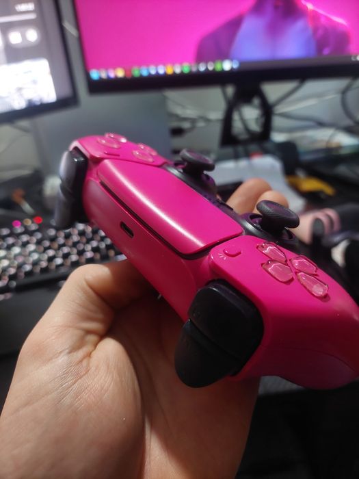 Comando PS5 DualSense Pink Nova Original – Excelente Estado