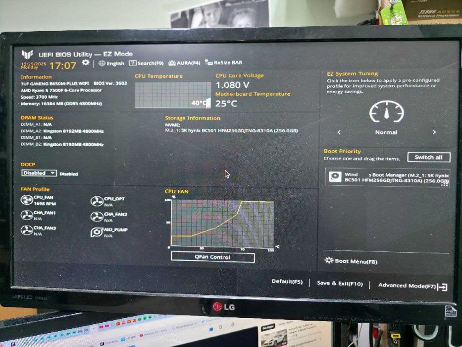 Материнська плата Материнська плата Asus TUF Gaming B650M-Plus WIFI