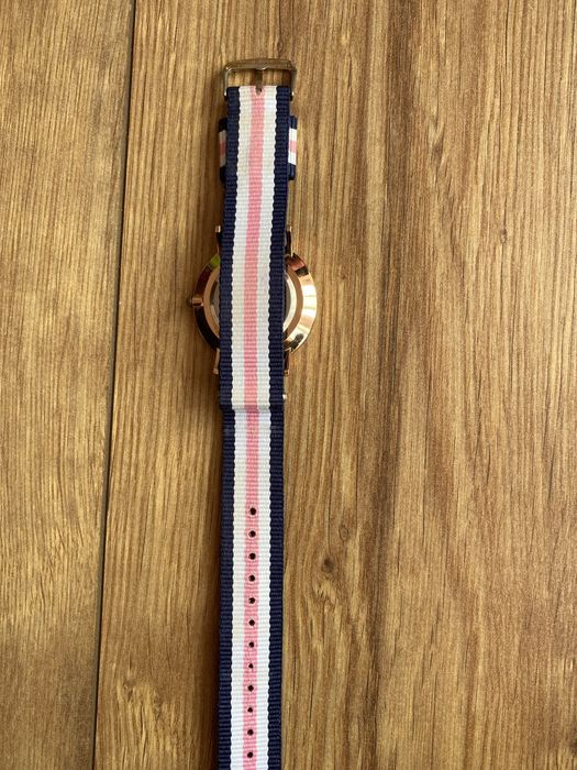 Zegarek Daniel Wellington biało/granatowo/różowy