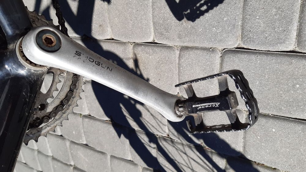 Rower CANIEL aluminium bardzo lekki, części SHIMANO, SHOGUN koła 26,