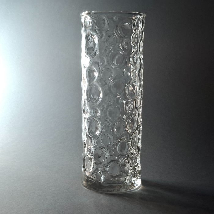 bubble glass lata 70-te kultowy wazon hirschberg