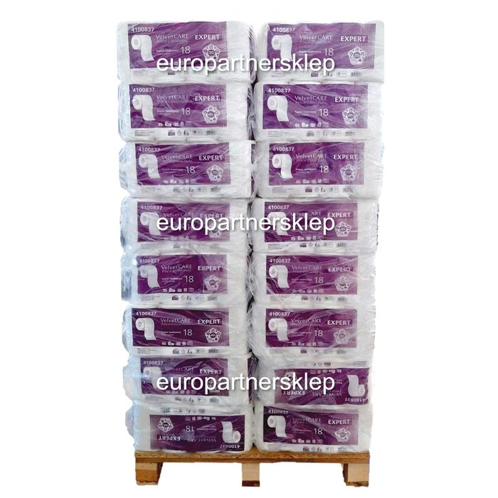 Papier toaletowy Velvet EXPERT 240 opak (paleta) celuloza *10,20zł