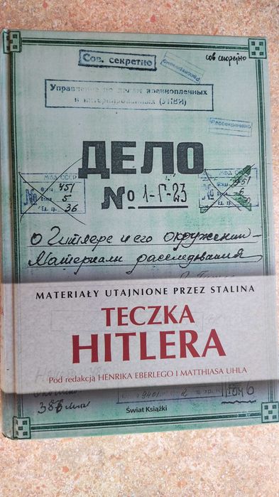 Książka Teczka Hitlera