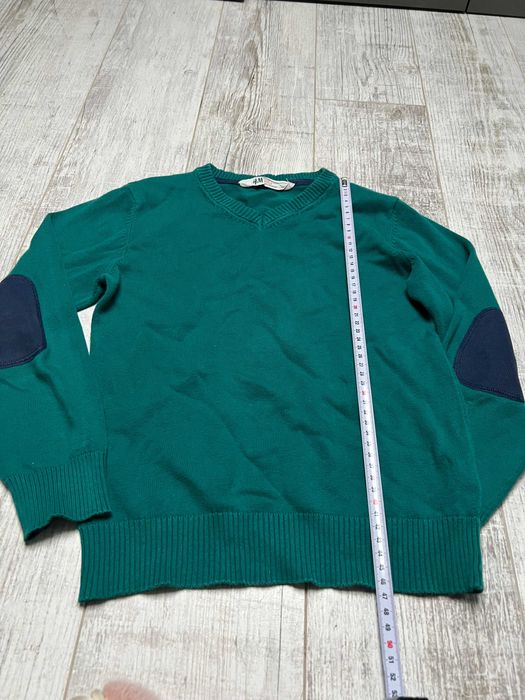 zielony sweter 122 - 128