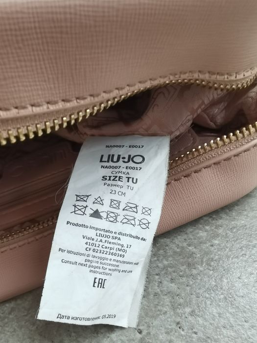 Różowa listonoszka Liu Jo 23 cm