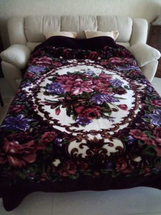 Плед меховой, толстый мягкий , теплый