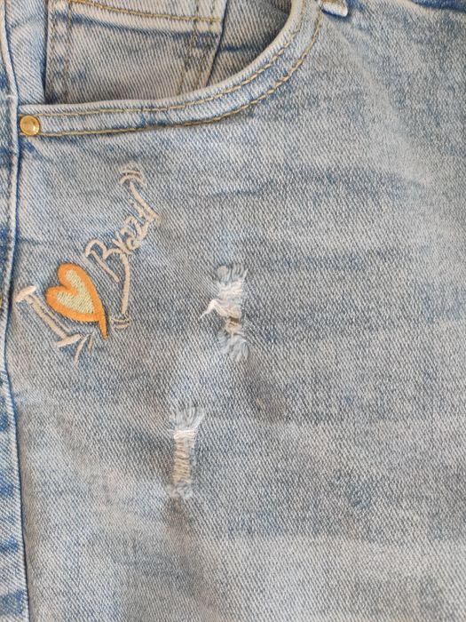 Jasne jeansy rozmiar S msara