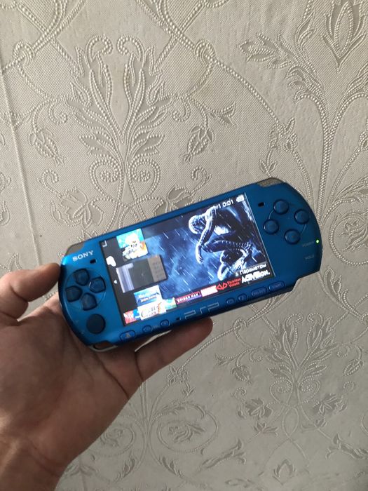 Psp sony 3000 slim blue
