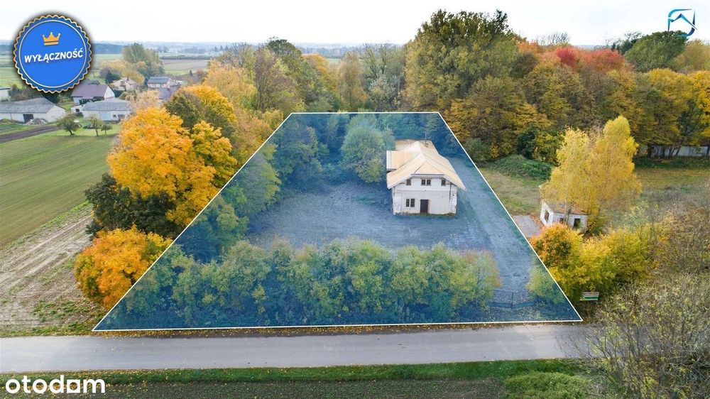 Działka Przemysłowa z hala - Ługów gm. Jastków
