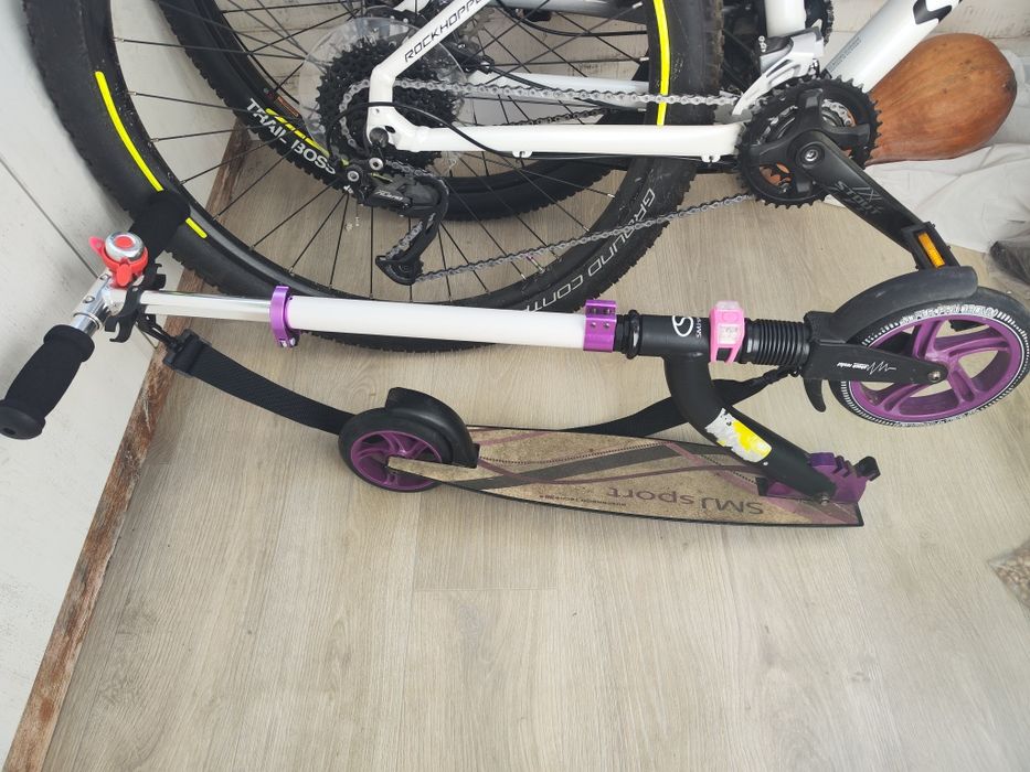 Самокат SMJ Sport NL-180 (фиолетовый)