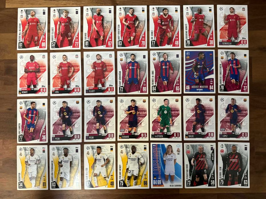 Karty Match Attax 1