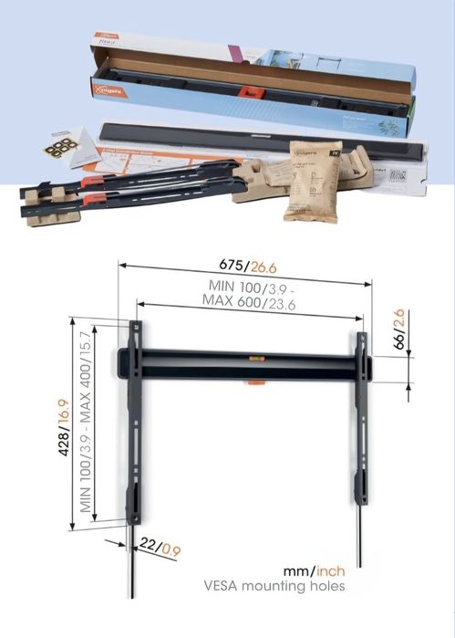 [NOVO] Suporte parede p/ TVs de grandes dimensões