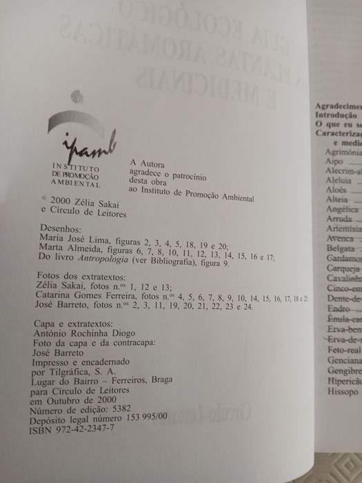 Guia Ecológico das Plantas Aromaterapia e Medicinais