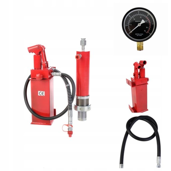 Гідравліка, набір для пресса на 30т, гідроциліндр для преса CARMAX