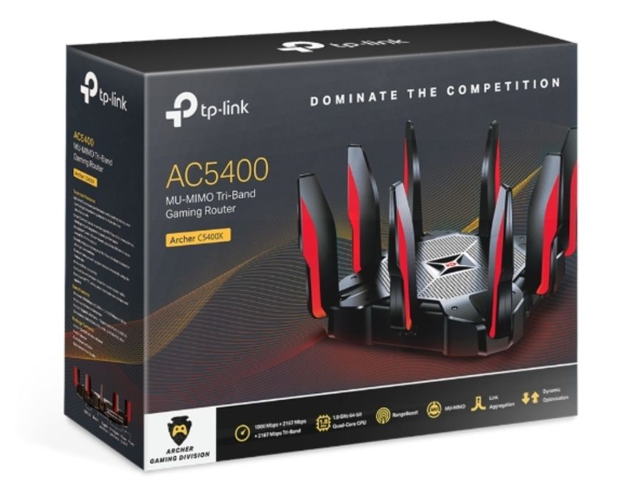 TP-LINK Archer  C5400X , потужний, ігровий роутер