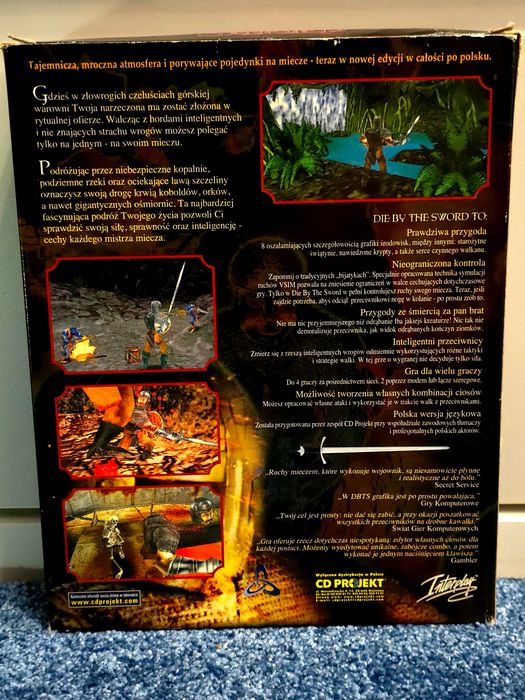 Die by the Sword (1998) - Big Box - PC PL