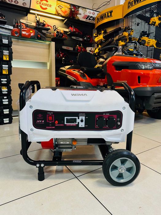 Profesjonalny cichy agregat AVR, miedź 212cm3 WM3200 Weima