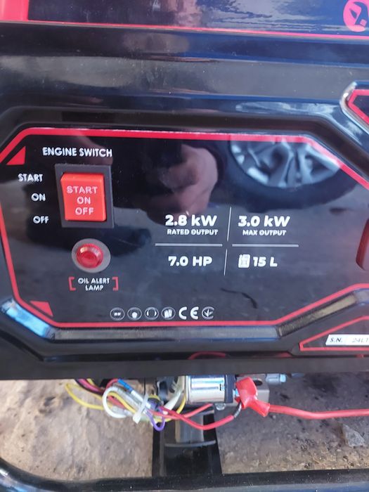 Продам бензиновий генератор STORM INTERTOOL DT-1131.(2.8/3.0 квт)