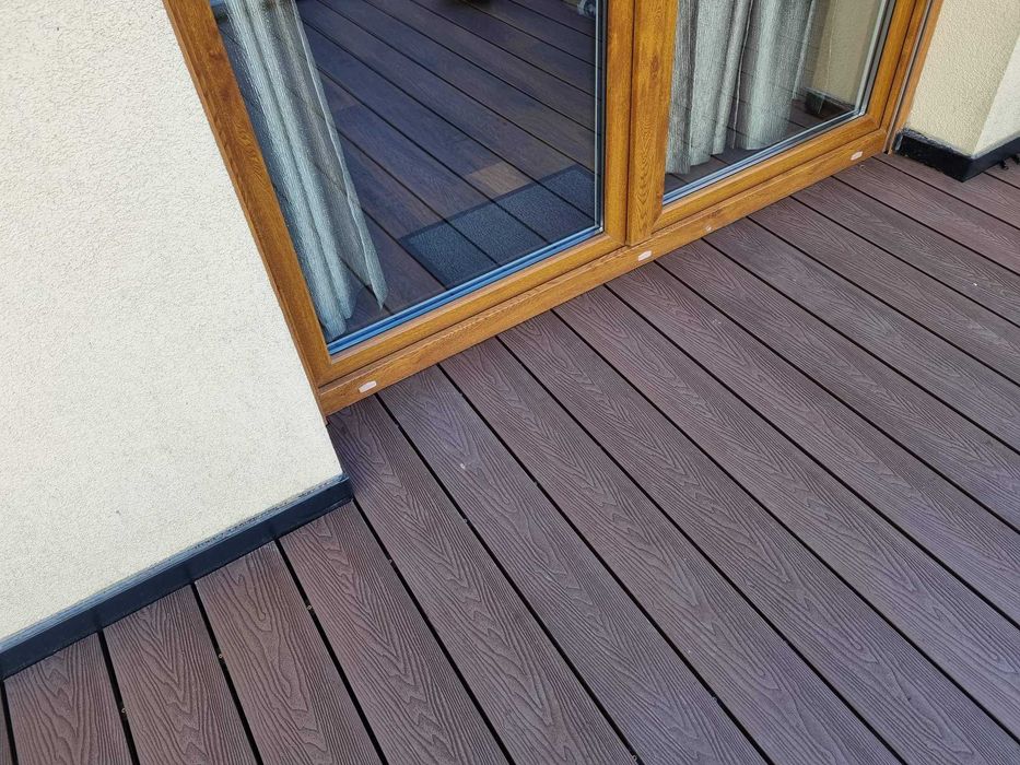 Deska kompozytowa 3D PREMIUM szczotkowana wzór drewna