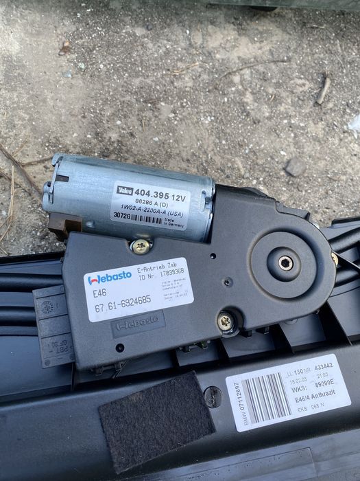 Silniczek szyberdachu mechanizm szyberdachu bmw e46